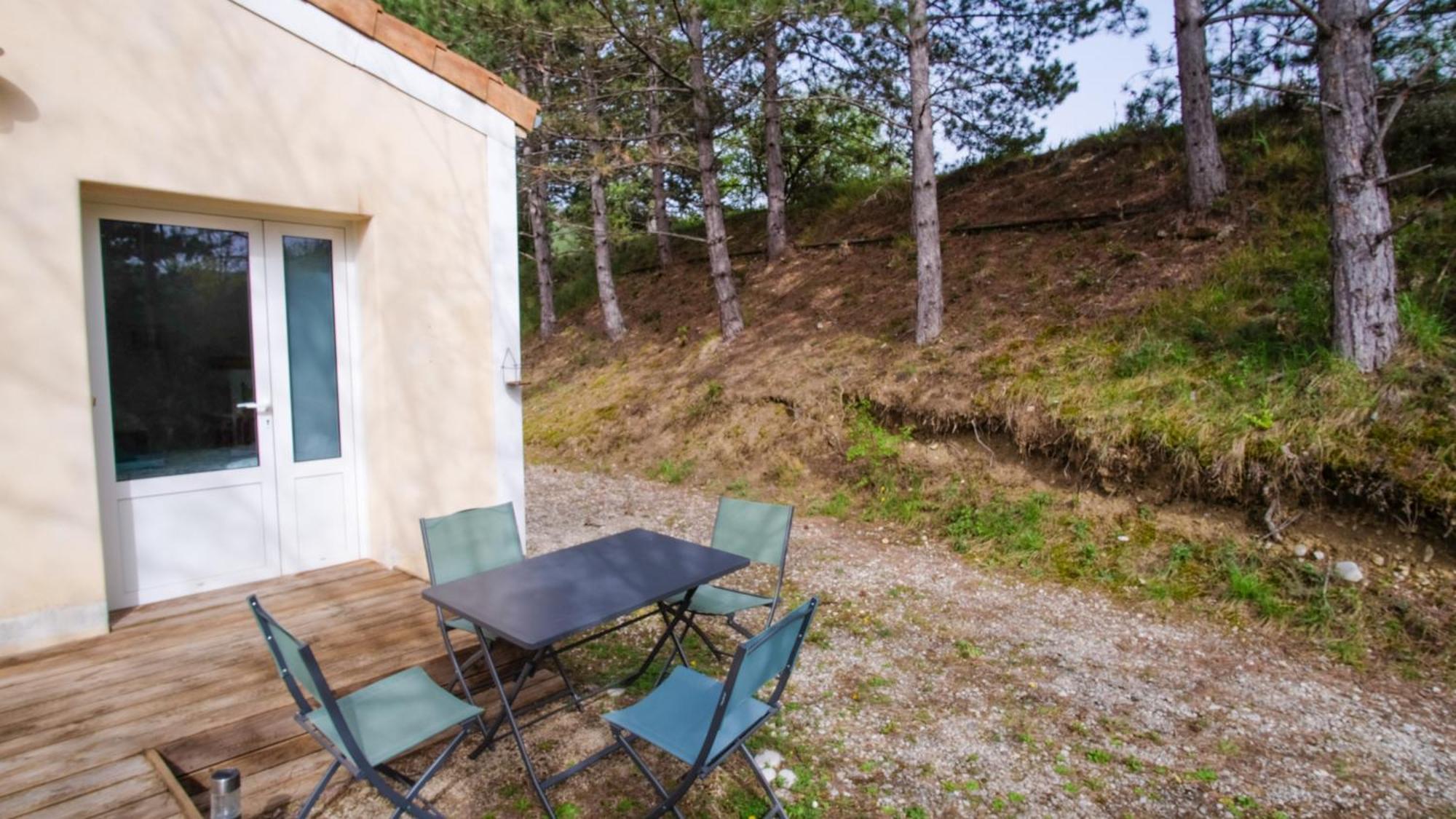 Gite Lechappee Bleue Dromoise - La Chambre Aouste-sur-Sye Kültér fotó